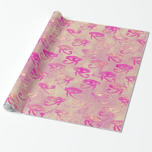 Papel De Presente Belo Olho Roxo de Horus