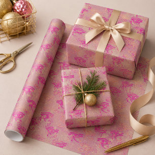 Papel De Presente Belo Olho Roxo de Horus 
