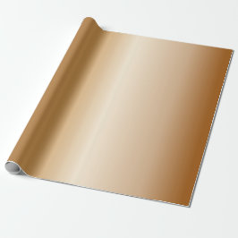 Papel De Presente Bels de cobre metálicas