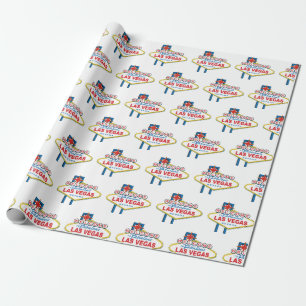 Papel De Presente Bem-vindo a Las Vegas Nevada