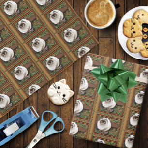 Papel De Presente Bem-vindo, Rato de Gato Siamês