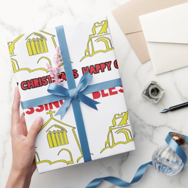 Papel De Presente bênção de Deus (Presentear)