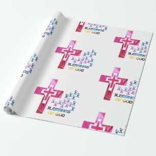 Papel De Presente bênçãos de Deus