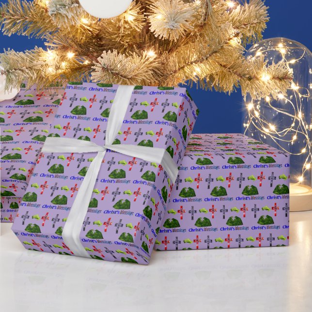 Papel De Presente Bênçãos dos cristos (Feriados)