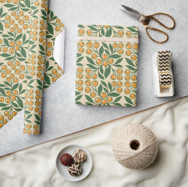 Papel De Presente Bênçãos Modernas Botânicas de Páscoa (Artesanato)
