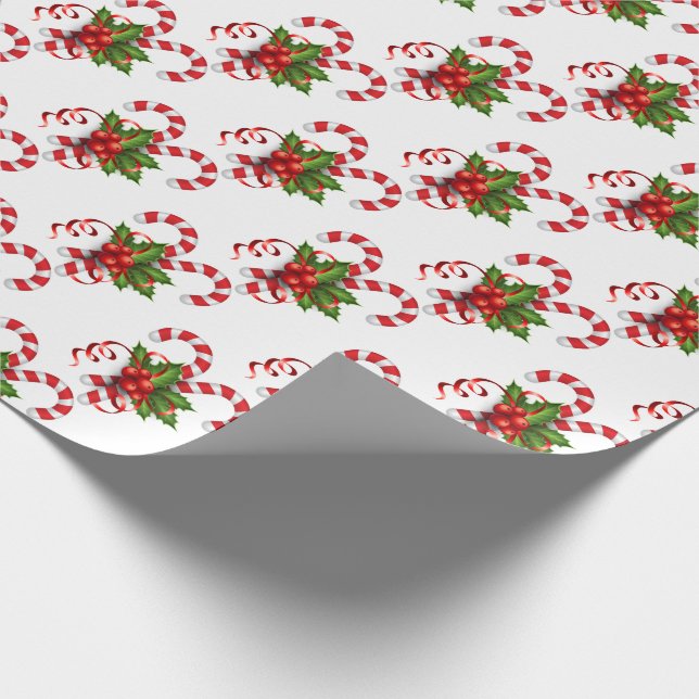 Papel De Presente Bengalas de Açúcar (Ponta)