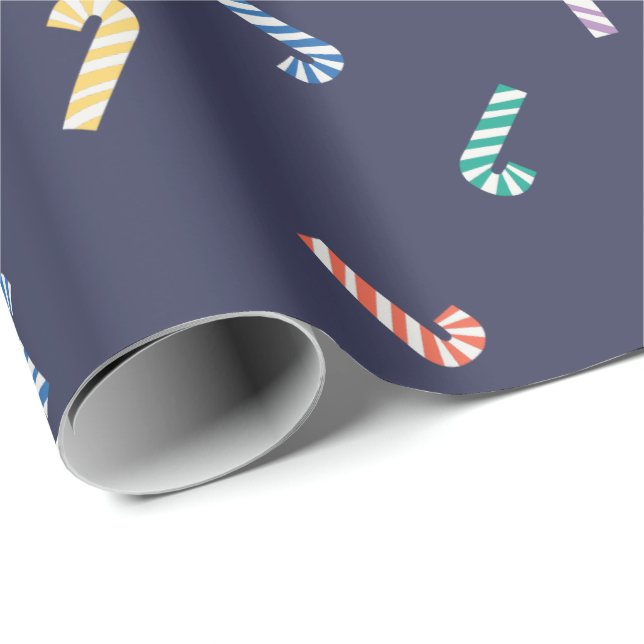 Papel De Presente Bengalas de Arco-Íris por Primary.com (Ponta do rolo)