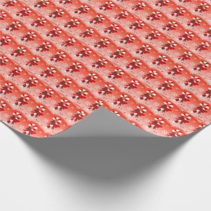 Papel De Presente Bengalas de Natal