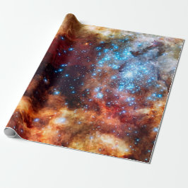 Papel De Presente Berçário Estelar R136 Nebulosa Tarântula Foto da N