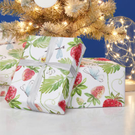 Papel De Presente Berry First Birthday Gift