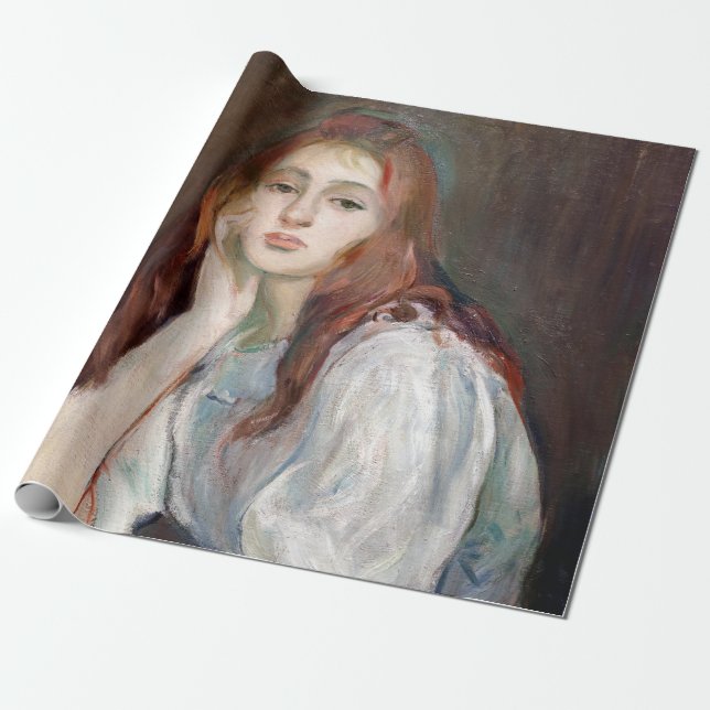 Papel De Presente Berthe Morisot - Julie Sonhando (Desenrolado)