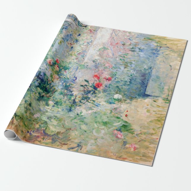 Papel De Presente Berthe Morisot - O Jardim de Bougal (Desenrolado)