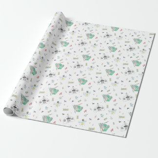 Papel De Presente Bethany Beach Wraping Paper