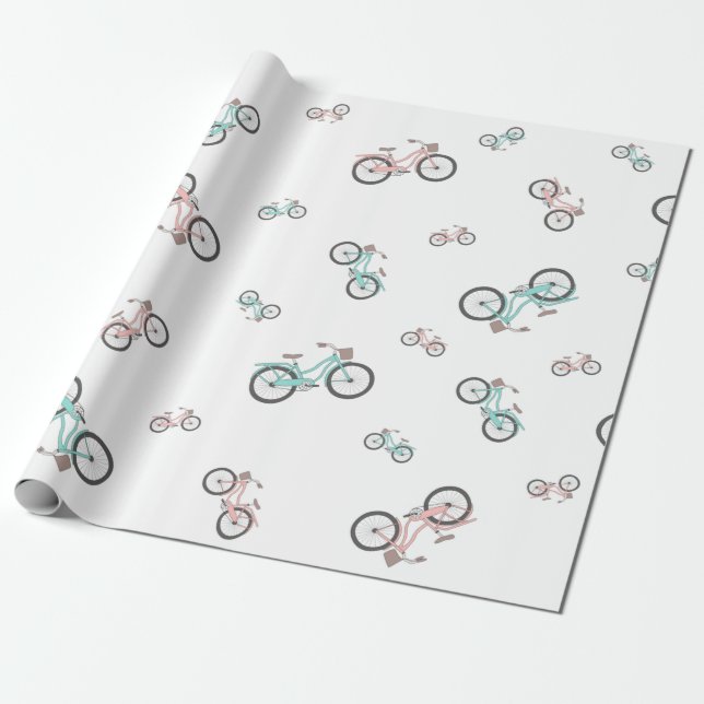 Papel De Presente Bicicleta (Desenrolado)