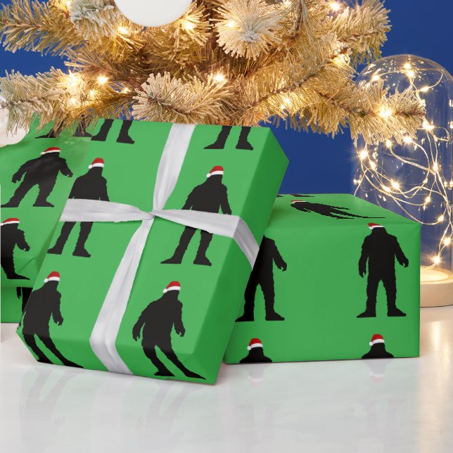 PAPEL DE PRESENTE BIG FOOT CHRISTMAS FUNNY  (Feriados)