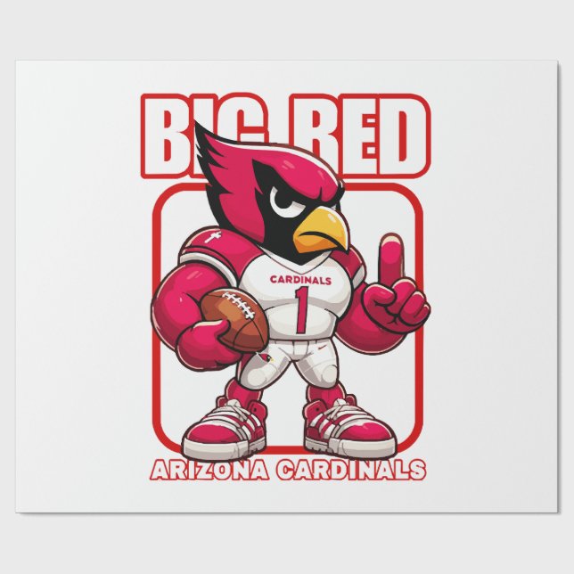 Papel De Presente Big Red nº 1 (Aberto)