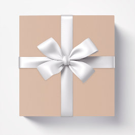 Papel De Presente Bigão de caxemira de cor sólida