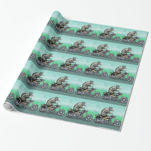 Papel De Presente Biker Club Dillo