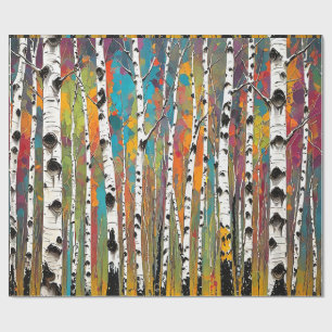 Papel De Presente Birch Woods Thunder_Cove