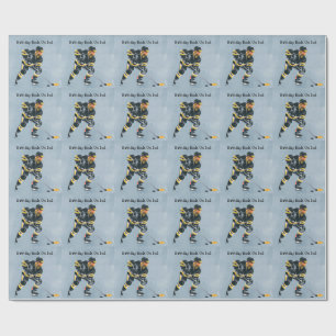 Papel De Presente Birthday Bash On Ice