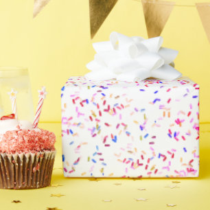 Papel De Presente Birthday Candy Sprinkles