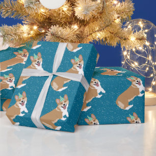 Papel De Presente Birthday Corgi