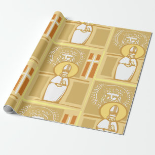 Papel De Presente Bispo Católico Eucaristia Fé Cristã