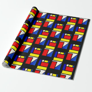 Papel De Presente Bloco de cores