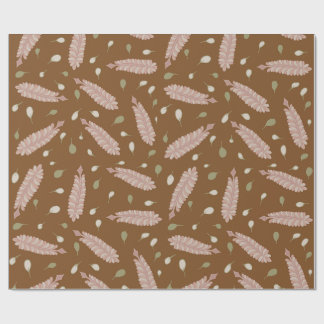 Papel De Presente Blooming Pen Garden – Elegant Floral Wrapping Pape