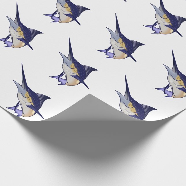 Papel De Presente Blue Marlin (Ponta)