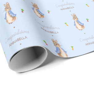 Papel De Presente Blue Peter the Rabbit