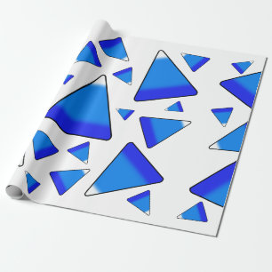 Papel De Presente Blues escuro de milho doce