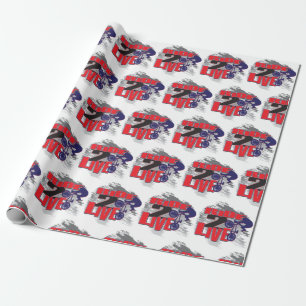Papel De Presente BMX Bike Rider