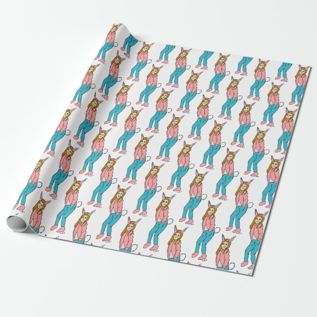 Papel De Presente bobina (Desenrolado)
