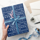 Papel De Presente Bobo Cartoon Snowman Holiday Feliz Hanukkah<br><div class="desc">Bobo Cartoon Snowman Festival De Férias De Inverno De Luzes Personalizadas Feliz De Envolvimento De Papel De Presente De Hanukkah. Pode ser personalizado para alterar a cor de fundo. O vento sopra o Sr. Snowman ou ele apenas perder o equilíbrio? A expressão "oh querida" em seu pequeno rosto de neve...</div>
