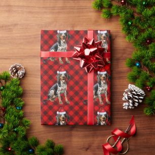 Papel De Presente Boetick Coonhound Red Buffalo Natal
