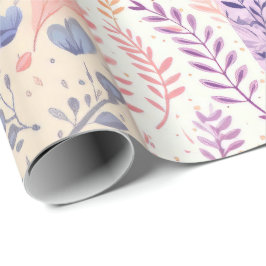 Papel De Presente Boho fofo pastel
