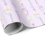 Papel De Presente Boho penas miçanga molho de aquarela roxa<br><div class="desc">Bonito cordas moles de cor-de-água de penas e miçangas de papel de embrulho de presente estampado estampado estampado com estampagem. Ideal para adicionar um toque pessoal a presentes para meninas que gostam de estilo nativo ou tribal de boho. A cor de fundo pode ser personalizada para sua própria escolha de...</div>
