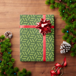 Papel De Presente Bold Whimsical Sophisticical Geométrico Birthday P