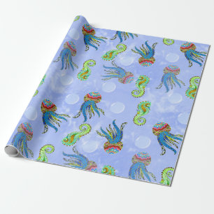 Papel De Presente Bolhas