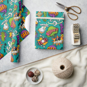 Papel De Presente Bolhas de Quadrinhos
