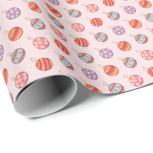 Papel De Presente Bolinhas de Natal
