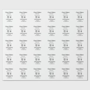 Papel De Presente Bolo de padaria adicionar ingredientes feitos com 