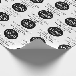 Papel De Presente Bolsa Básica de Logo Personalizado, Bolsa de Compr