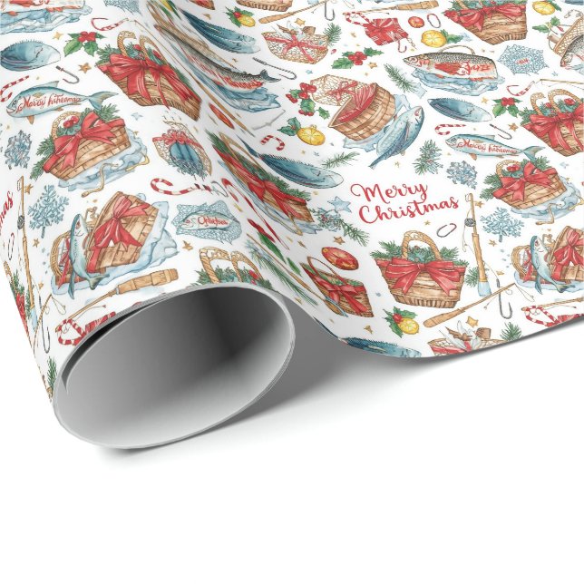 Papel De Presente Bolsa de Presente de Natal (Ponta do rolo)