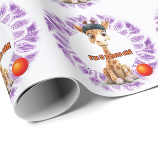 Papel De Presente Bom aniversário para meninos