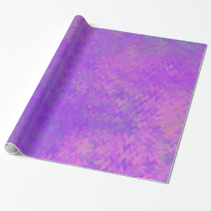 Papel De Presente Bonita Artsy Bright Violet Marbled Paper