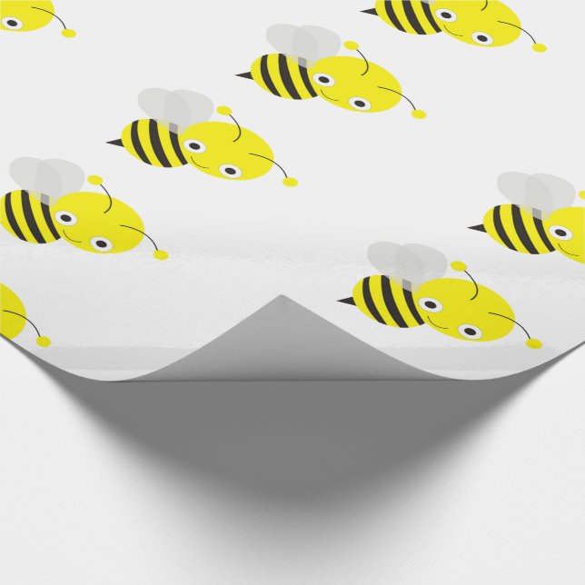 Papel De Presente Bonito Bumble a abelha (Ponta)