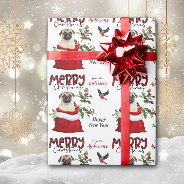 Papel De Presente Bonito Cachorro Cachorro Saco de Natal (Criador carregado)
