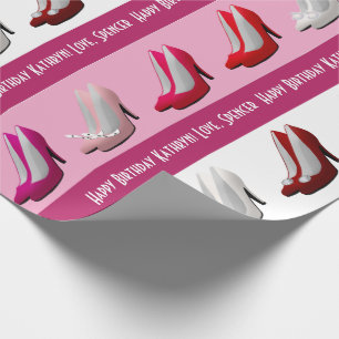 Papel De Presente Bonito estilettos personalizados